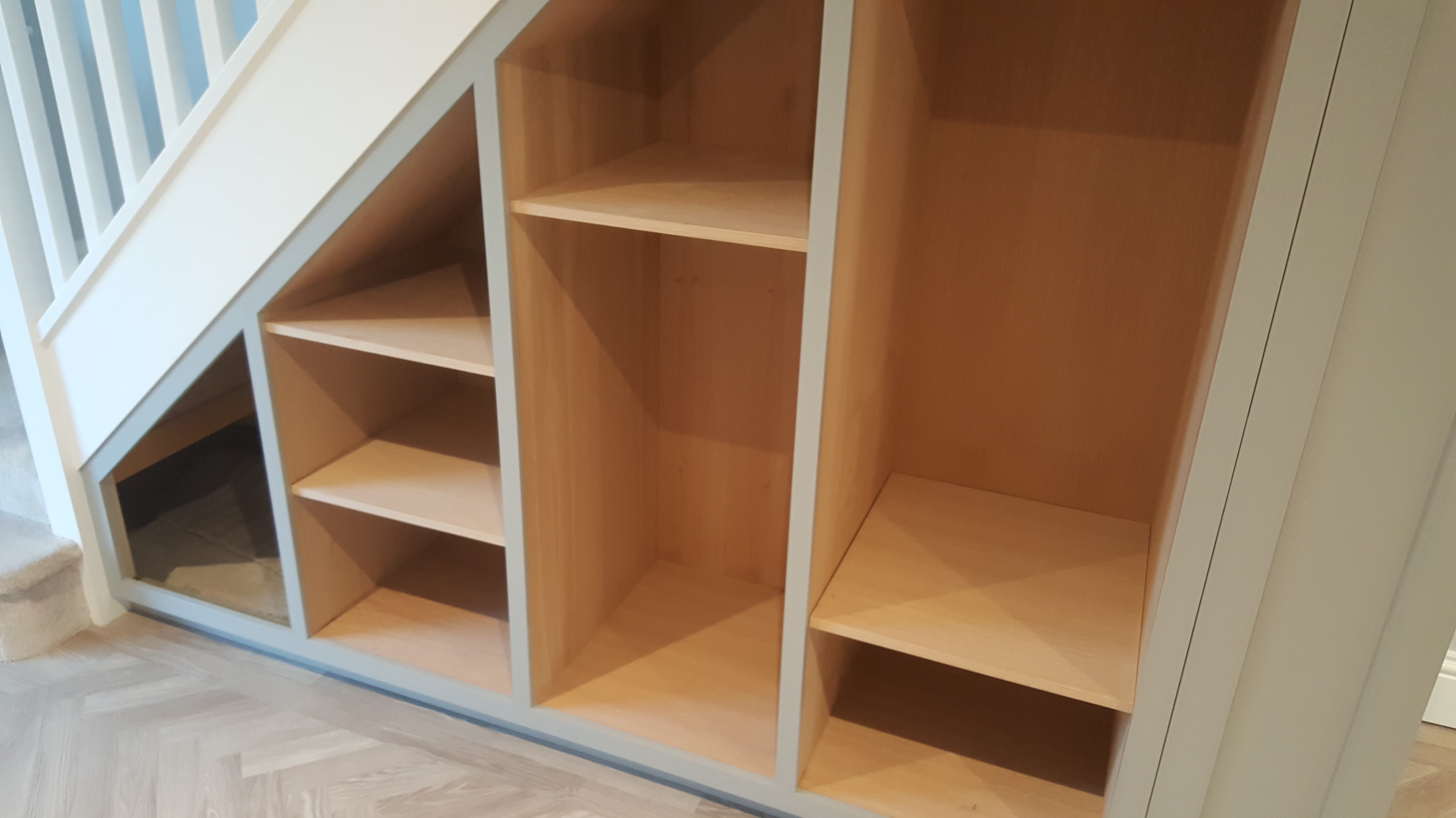 Understair cupboard and Staircases P J Ellis Carpentry